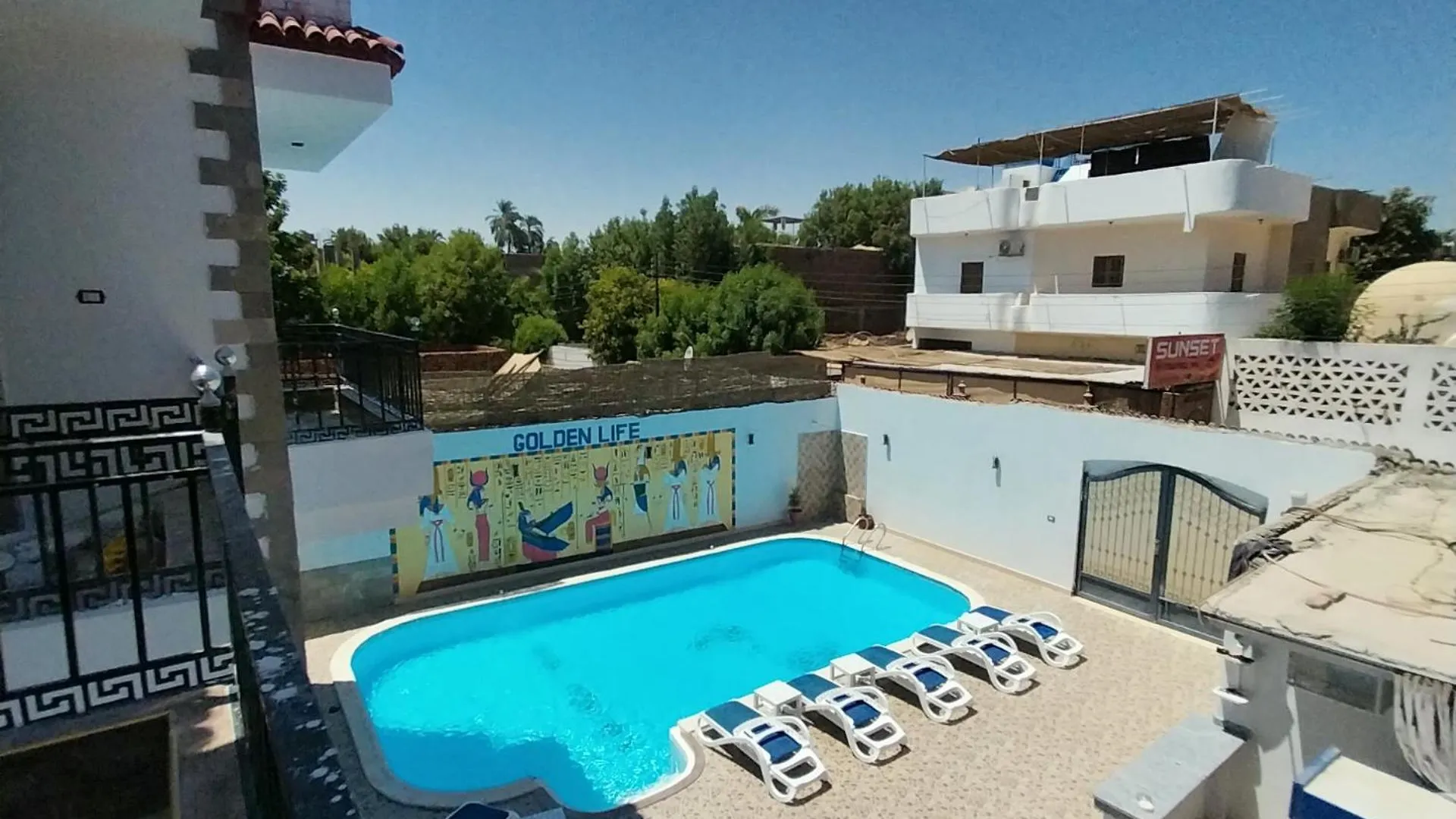 לוקסור Villa Golden Life Apartments, New Property With Pool Access דירה